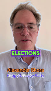 Alexander Skora HappyGoLucky Party Elections Europe 2024 Germany 2025 ...