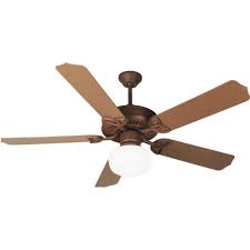 Outdoor ceiling fans from monte carlo, the modern fan company, craftmade, hunter and more. Craftmade Lighting K11152 Outdoor Patio 52 Inch Ceiling Fan With Light Kit