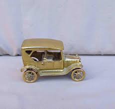 Vintage Solid Brass Antique Style Car Mold 2 Made In Canada Wheels Roll By Incredibletreasures On Etsy Antique Style Antiques Solid Brass