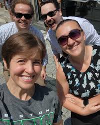 Congratulations @celtics!!! 🏆 Gallery staff joined the city's revelry as  the parade of champions came through Boston's Back Bay. #celtics  #bostonceltics #celticsnation #boston #basketball #backbayboston #duckboat