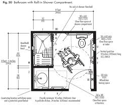 Designing with proper knee and toe space ensures fewer bumps and bruises as people move around the bathroom. Ada Design Solutions For Bathrooms With Shower Compartments Ada Bathroom Accessible Bathroom Design Bathroom Floor Plans