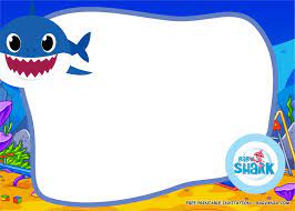 Baby shark and pinkfong coloring pages for kids. Free Printable Baby Shark Birthday Party Kits Template Free Printable Birthday Invitation Templates Bagvania