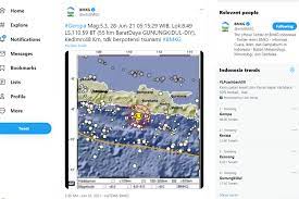 Explore tweets of info gempa bmkg @gempabmkg on twitter. Gy Kl5udvmsgm