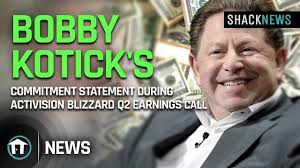 Share this article companies in this article ceo bobby kotick finally broke the silence after a lawsuit filed last week against activision blizzard for harassment and discrimination. Read Bobby Kotick S Full Statement From The Activision Blizzard Q2 2021 Earnings Call Shacknews