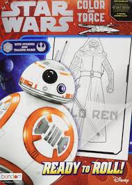 Have fun coloring the characters of the star wars saga, now part of the disney universe, as marvel. Ready To Roll Star Wars The Force Awakens Color And Trace Lucasfilm Ltd 9781505003819 Amazon Com Books