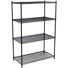 Right at home in any warehouse, retail display, janitorial closet, or even office buildings, our solid steel shelves & metal shelves have the strength, durability, and reliability to hang. Business Industrial Black 72 X48 X18 Wire Metal Shelving Rack 6 Tier Adjustable Commercial Shelf 86 Restaurant Food Service