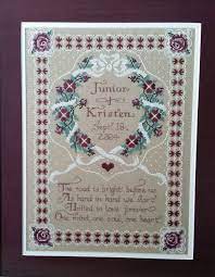 We did not find results for: A Few Of My Favorite Things An Heirloom Wedding Cross Stitch Sampler Wedding Cross Stitch Cross Stitch Samplers Cross Stitch
