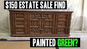 Get an email notification for any results for sale in furniture in pretoria east when they become available. I Found Vintage Furniture At An Estate Sale And Painted It Green Youtube