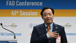 Our actions are our future. The World Deserves A Chinese Fao Director General Cgtn