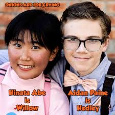 MEET THE CAST 🧅😭 Hinata Abe plays the part of Willow Fulton in the scene  entitled “Soft Spot”. Hinata is a Grade 11 pupil who arrived at Woodridge  just over a year