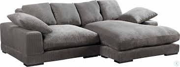 The straight lines create harmony and this woodworking project was about lounge chair plans. Plunge Dark Grey Sectional From Moes Home Coleman Furniture