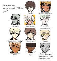 Alternative Responses To I Love You Know Your Meme