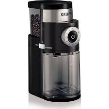 It would help if you ensured that the grinder is unplugged before starting the cleaning process. Krups Professional Burr Black Coffee Grinder Walmart Com Walmart Com