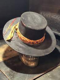 Vintage Rare Custom Hat The Nomad Gaucho Etsy Custom Hats Custom Cowboy Hats Leather Hats