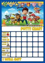 With this free chore chart maker, you can make free printable personalized chore charts with your photos, titles, and your very own custom chore list. Paw Patrol Potty Toilet Training Reward Chart Free Stars Pen Ebay