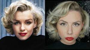 Make Me Look Like Marilyn Monroe C C Make Over Of Sterre By T K S Skyler Hairstyles Journal Marilyn Monroe Hair Vintage Short Hair Hot Rollers Hair