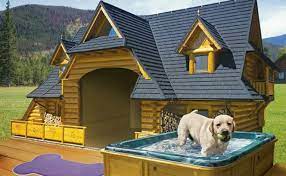 11 Doggie Mansions That Will Make You Re Evaluate Your Life Choices Cool Dog Houses Luxury Dog House Dog Houses