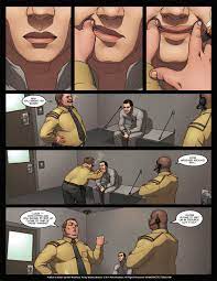 Page 1 of the Gay Sci-Fi Webcomic Artifice - Yaoi 911 Webcomics