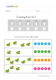counting to 5 worksheets pdf number counting up to five