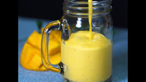 自製優格 芒果拉西homemade yogurt and mango lassi smoothie drinks cold meals mason jar mug