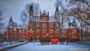 Towers Hall In A Snow Squall Otterbeinu Uptownwesterville Wvloh Westerville Ohiogram Midwest Midwestlove Everydayohio Ohiopix Ohio With Images Squall Ohio Tower