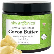 Its melting point is just below human body temperature. Cocoa Butter By Sky Organics 16 Oz Pure Unrefined Raw Cocoa Butter For Body Hair And Diy Raw Cocoa Body Butter Natural Cocoa Butter Walmart Com Walmart Com