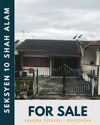 Belakang dengan sekolah tamil yang ada di situ. Nsz Property Single Storey Terrace House Seksyen 10 Shah Facebook