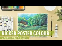 Nicker Poster Colour A Japanese Anime Art Staple