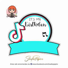 We have got 6 pics about cake topper topo tik tok png images, photos, pictures, backgrounds, and more. Pin On Cumple Isabella