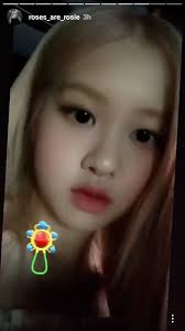 Rose Blackpink Baby Filter Instagram Bp Gadis Korea