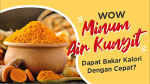 Hal ini karena ketika anda minum air hangat, cairan tersebut akan menguraikan makanan dan memecah. Wow Minum Air Kunyit Dapat Bakar Kalori Dengan Cepat Youtube