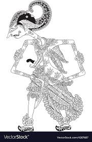 A Protagonist Figure Of Traditional Puppet Show Wayang Kulit From Java Indonesia Download A Free Preview Or High Quality Adobe Tag Art Shadow Puppets Puppets