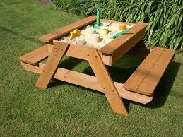 Build Your Kids A Picnic Table With Sandbox Kids Picnic Table Picnic Table Plans Kids Picnic