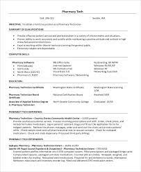 7 Sample Pharmacy Technician Resumes Sample Templates Pharmacy Tech Pharmacy Technician Job Resume Examples