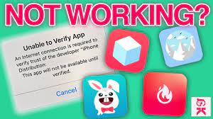 Why Tweaked Apps Aren T Working Tweakbox Tutuapp Ignition App Valley And More Youtube