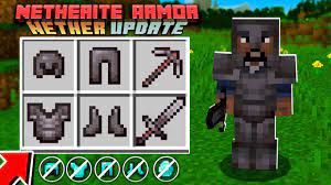 Armor is a category of items that provide players and certain mobs with varying levels of protection from common damage. New Netherite Armor Vs Diamond Armor Minecraft 1 16 Nether Update Youtube
