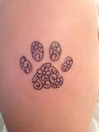 Cat Paw Print Tattoo Idea Pawprint Tattoo Tattoos Print Tattoos