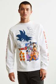 5.0 out of 5 stars 19. Urban Outfitters Cotton Dragon Ball Z Goku Long Sleeve Tee In White For Men Lyst