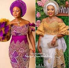 Without your fabrics, you're not having a traditional nigerian wedding. in houston and throughout other nigerian enclaves, like atlanta. Latest George Wrapper Designs And Matching Blouses 2020 Naijaglamwedding