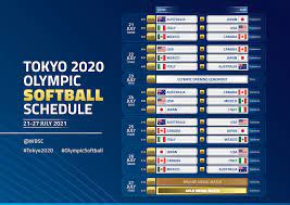 Jul 23, 2021 · view the competition schedule and live results for the summer olympics in tokyo. Softball Olympic Games 2020 The Official Site Wbsc