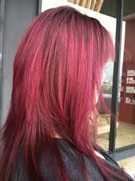 Redhair Purplehair Redandpurplecolor Dimensionalcolor Goldwell Elumen Purple Hair Long Hair Styles Hair