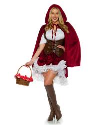 Little red riding hood went through the forest and grey wolf came across her Little Red Riding Hood Ladies Costume Deluxe Fairy Tale Costumes Karneval Universe