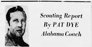 Pat Dye's first A-Day game… in 1967?