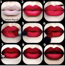 Black And Red Lipstick Mac Lipstick Dupe List Mac Lipstick Dupes Red Ombre Lips Ombre Lips