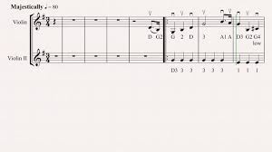 Enable annotations and watch in high quality! The Star Spangled Banner Violins I And Ii Youtube