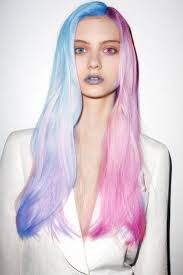 Almost 3d Alternative Girl Blue Hair Pink Hair Colorful Hair Girl In White Hairstyle Lips Beautif Pink Blonde Hair Pink Ombre Hair Platinum Blonde Hair