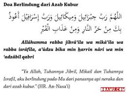 Doa Berlindung Dari Azab Kubur Kutipan Agama Doa Sembahyang