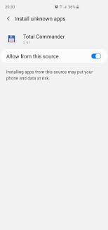 Tap the on button next to allow installation of applications. Installing My Projects Apk Fail On Real Device Android 10 Stack Overflow