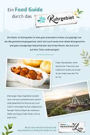 Ein Food Guide Fur Das Ruhrgebiet Deutschlandliebe By Urlaubsguru Ruhrgebiet Essen Tipps Erlebnisgastronomie