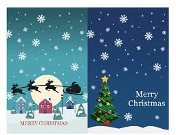 Choose a template or start from scratch. Holiday Note Cards Christmas Spirit Design 2 Per Page